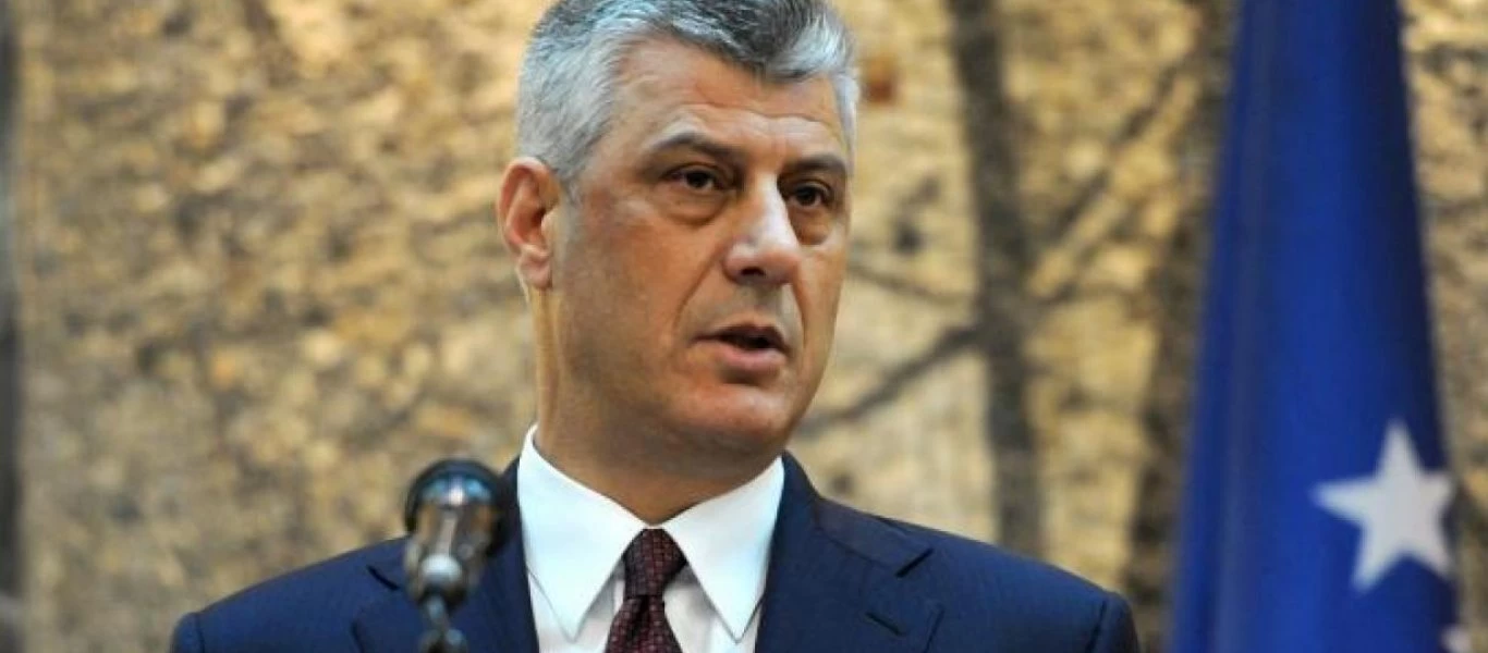 Χ.Θάτσι: Ο πρώην πρόεδρος του Κοσόβου δηλώνει «αθώος» για τις κατηγορίες για εγκλήματα πολέμου